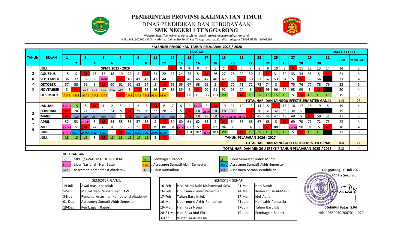 Kalender Pendidikan